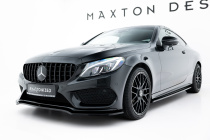 Mercedes C-Klass W205 Coupe AMG-Line 2015-2018 Frontsplitter V.1 Maxton Design